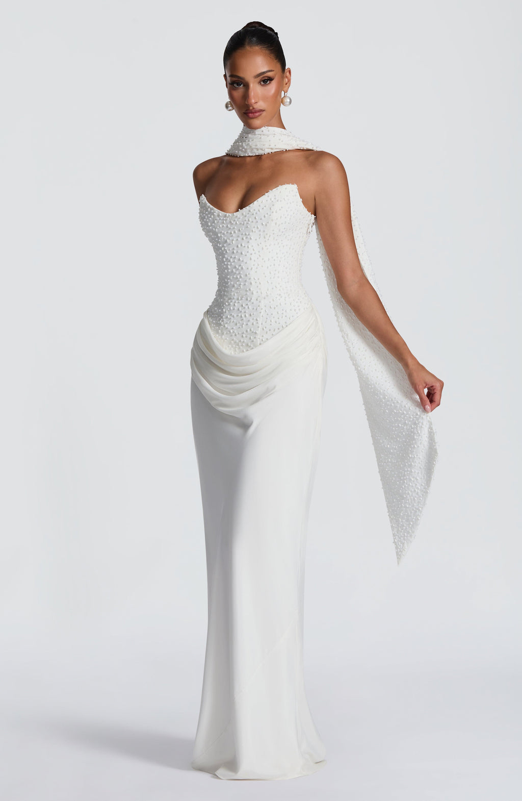Camille Maxi Dress - Ivory