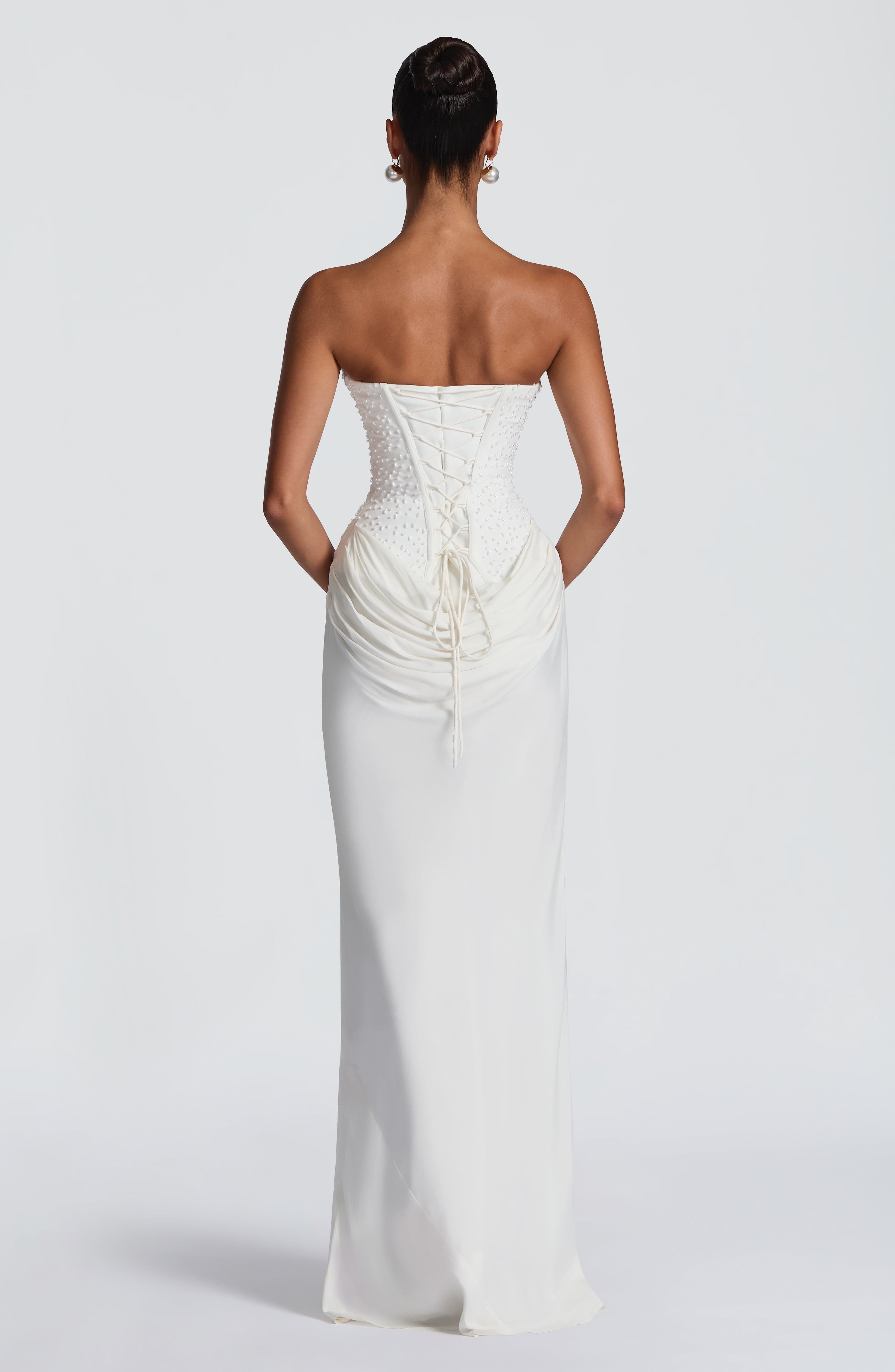 Camille Maxi Dress - Ivory