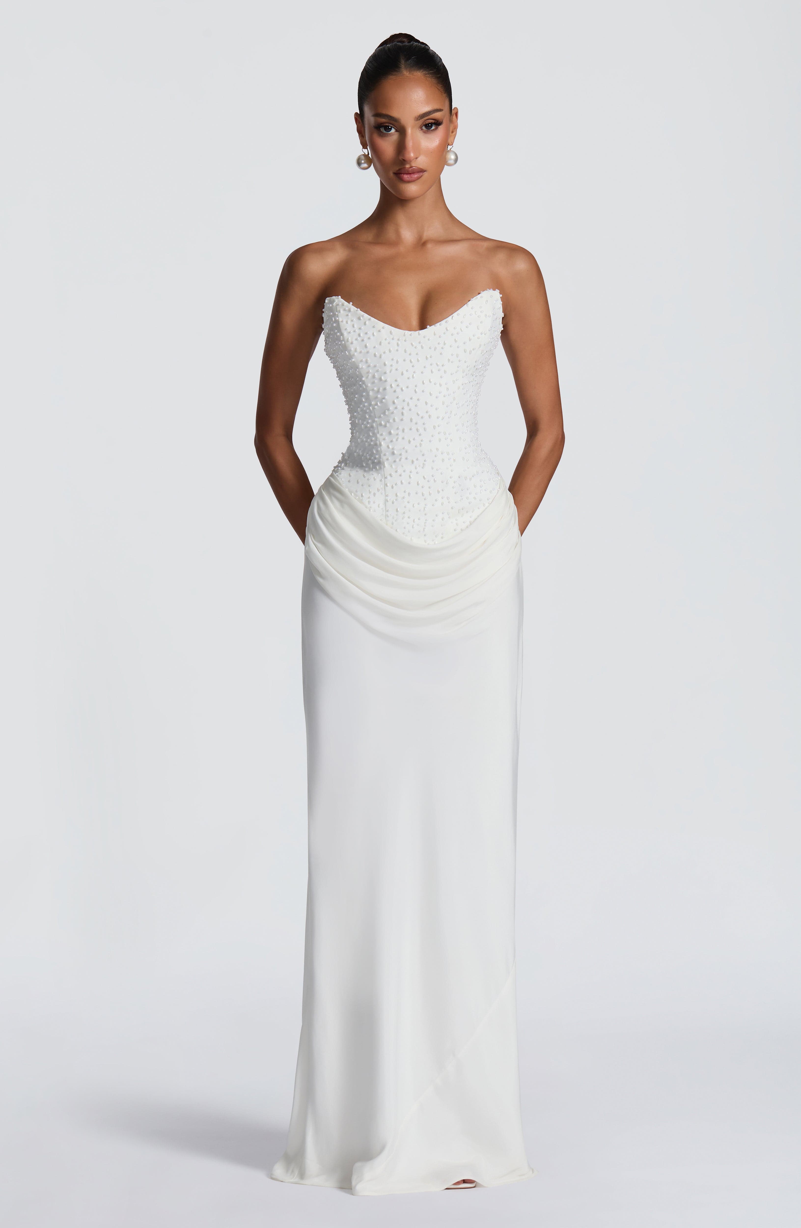 Camille Maxi Dress - Ivory