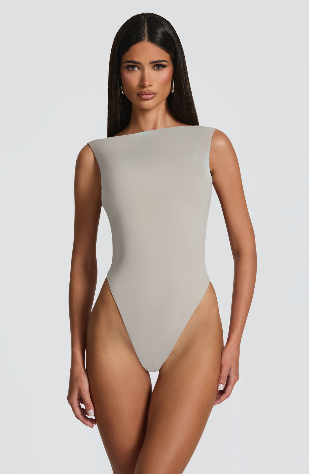 Emma Bodysuit - Light Grey