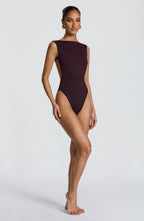 Emma Bodysuit - Plum