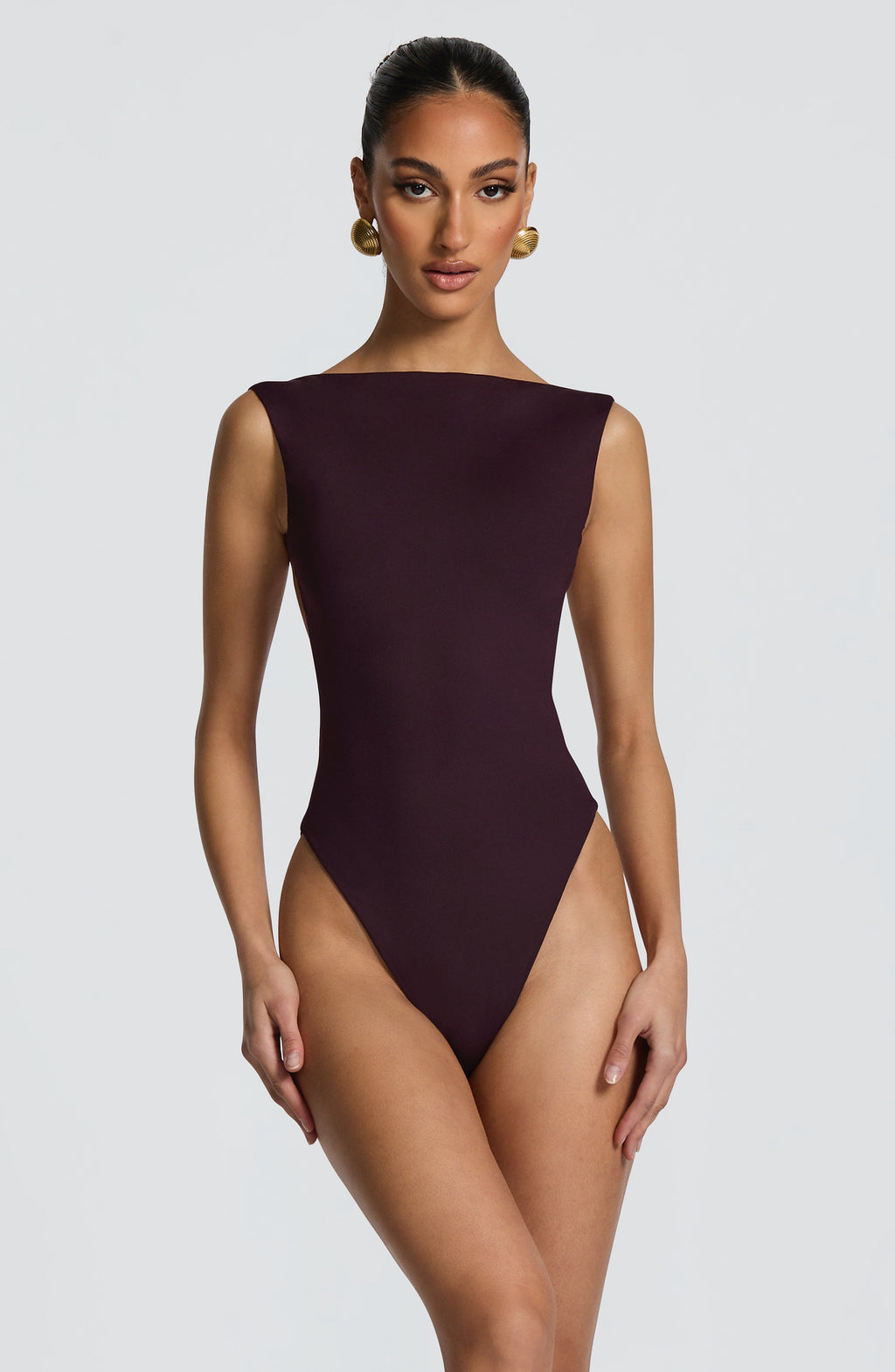 Emma Bodysuit - Plum