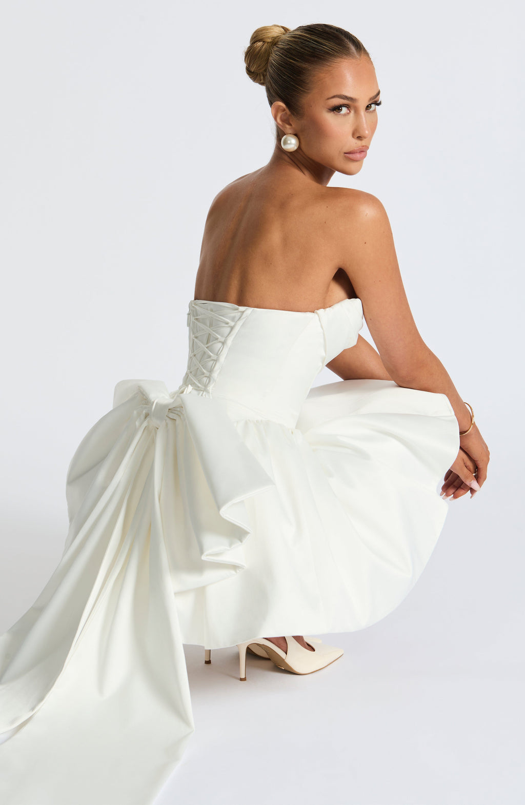 Olivia Mini Dress - Ivory