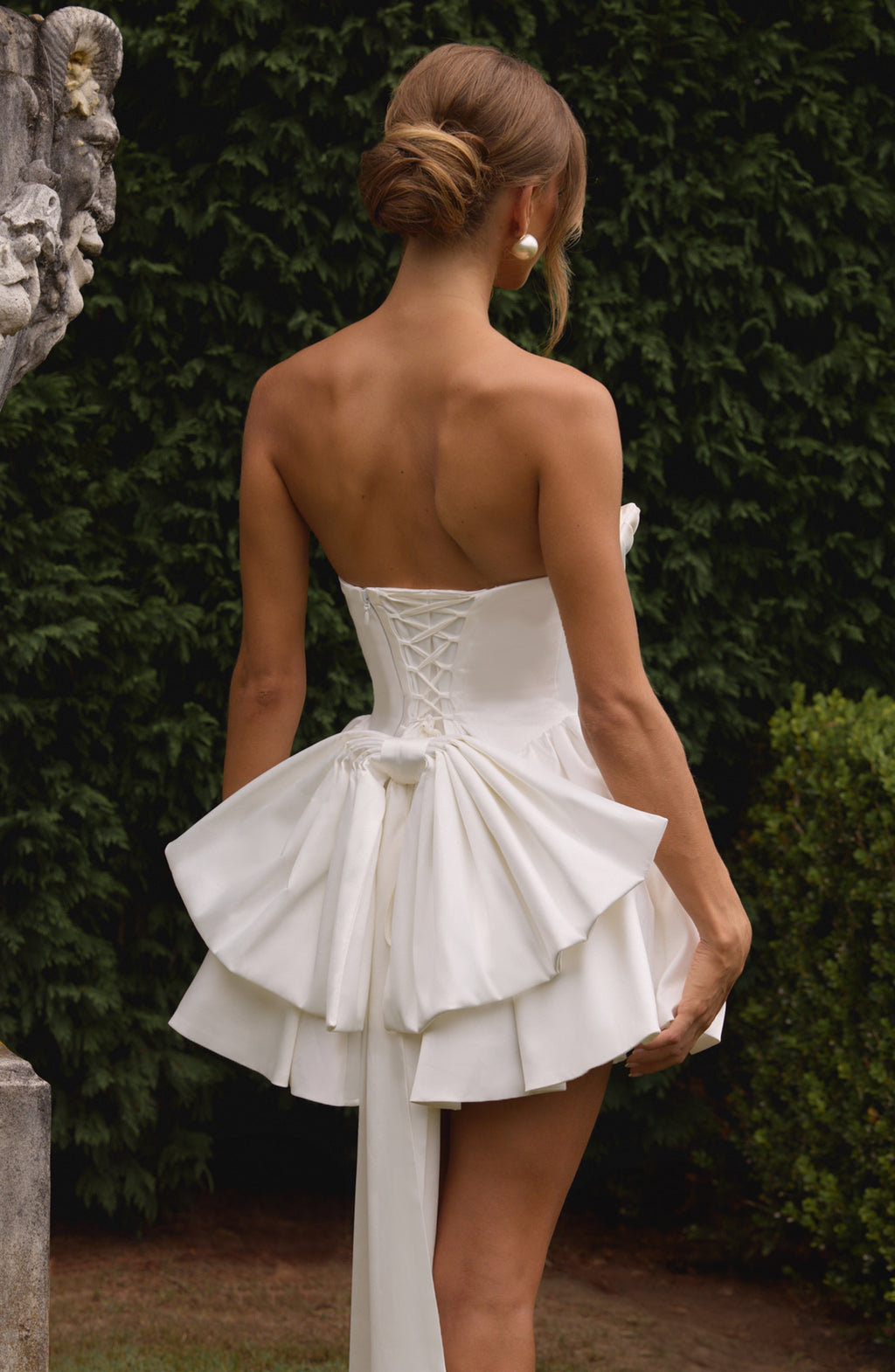 Olivia Mini Dress - Ivory
