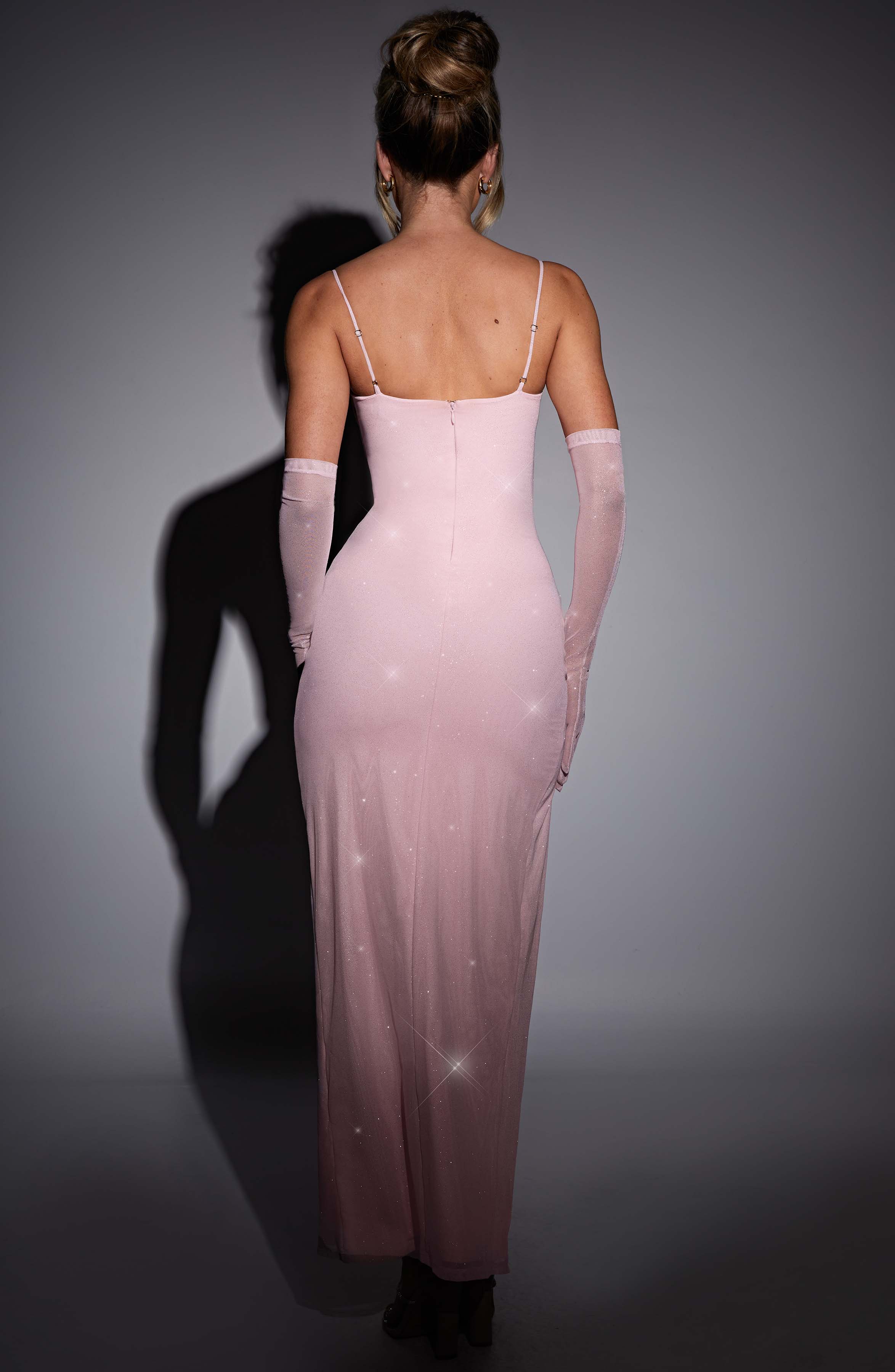 Tina Maxi Dress - Pink Sparkle