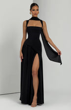 Lisa Maxi Dress - Black