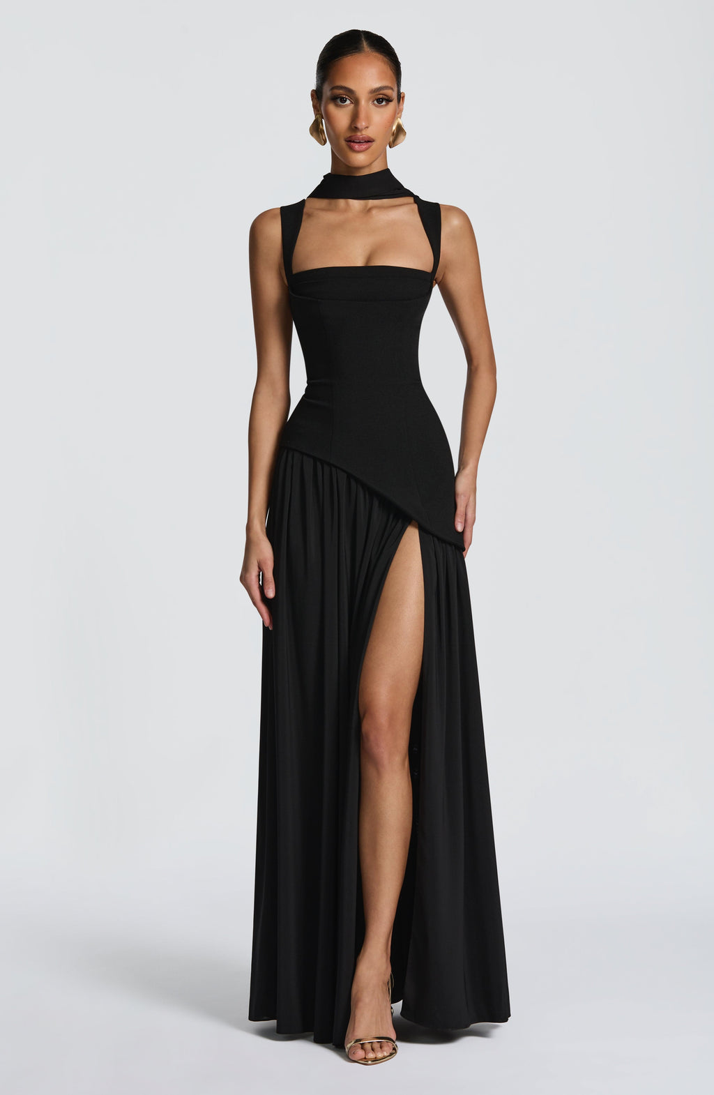 Lisa Maxi Dress - Black