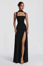 Lisa Maxi Dress - Black