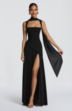 Lisa Maxi Dress - Black