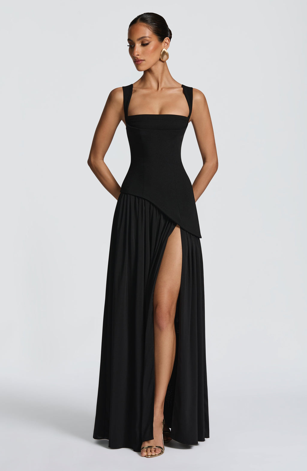 Lisa Maxi Dress - Black