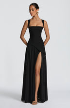 Lisa Maxi Dress - Black
