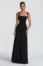 Lisa Maxi Dress - Black