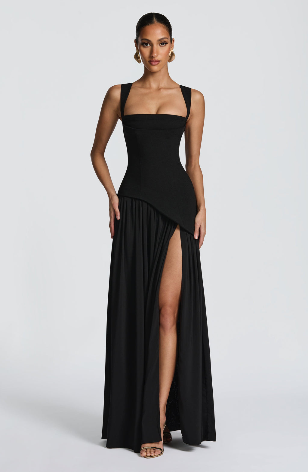 Lisa Maxi Dress - Black
