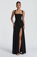 Lisa Maxi Dress - Black