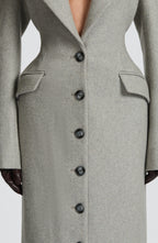 Emma Coat - Light Grey