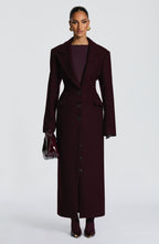 Emma Coat - Plum