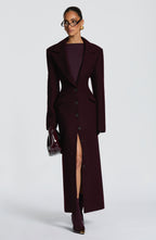 Emma Coat - Plum