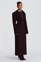 Emma Coat - Plum