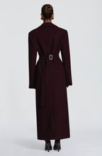 Emma Coat - Plum