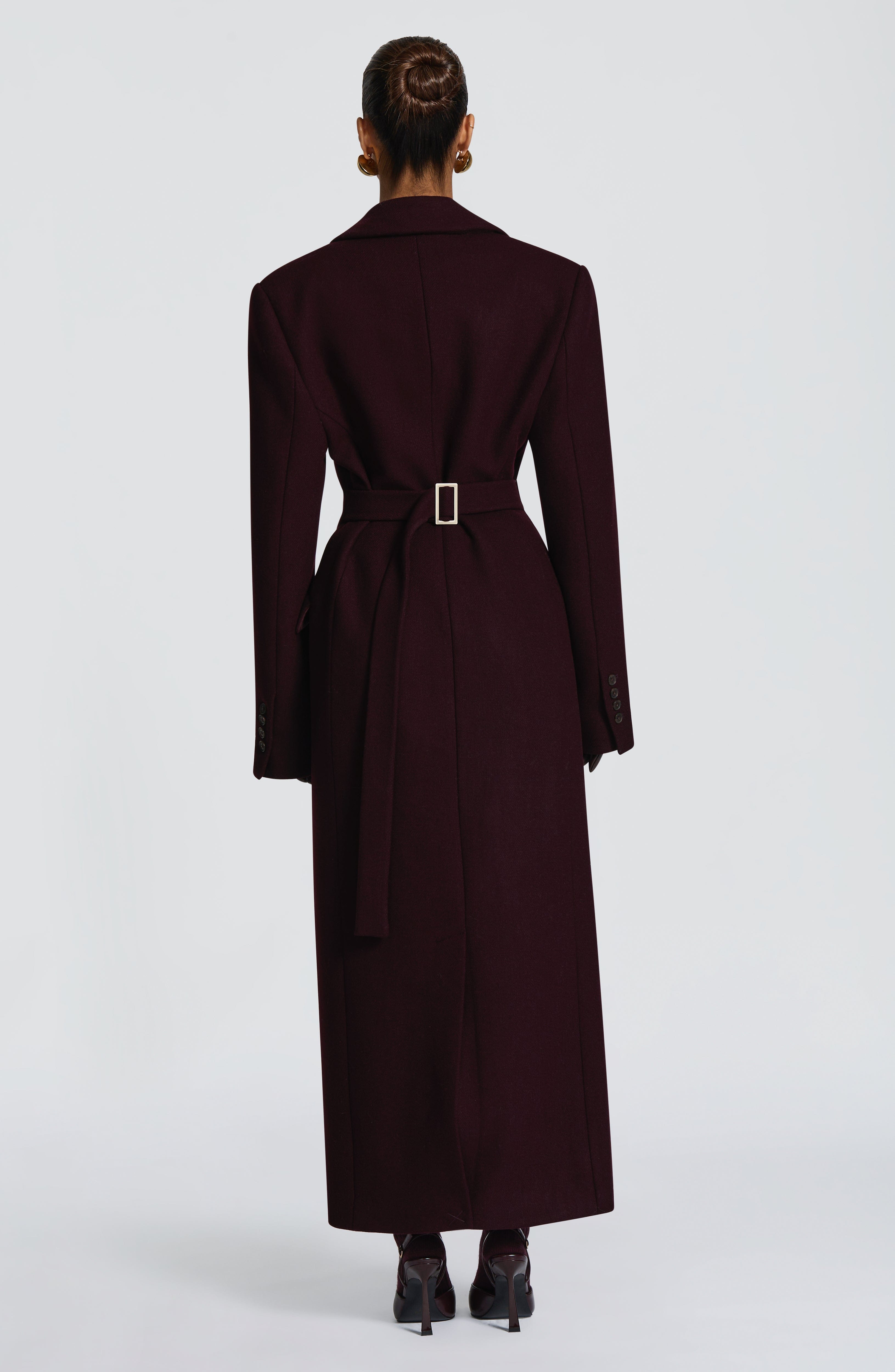 Emma Coat - Plum