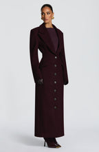 Emma Coat - Plum