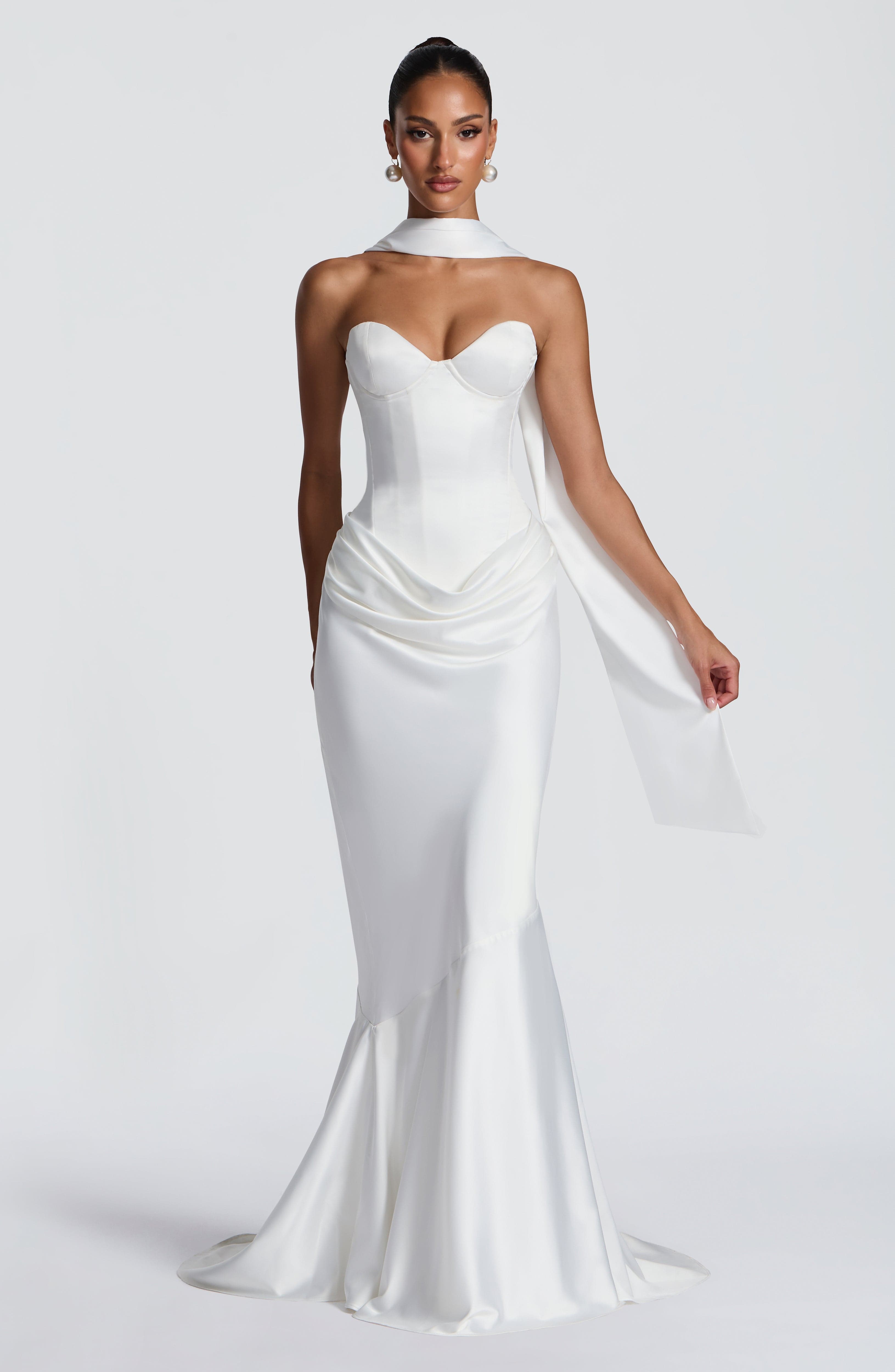 Krista Gown - Ivory