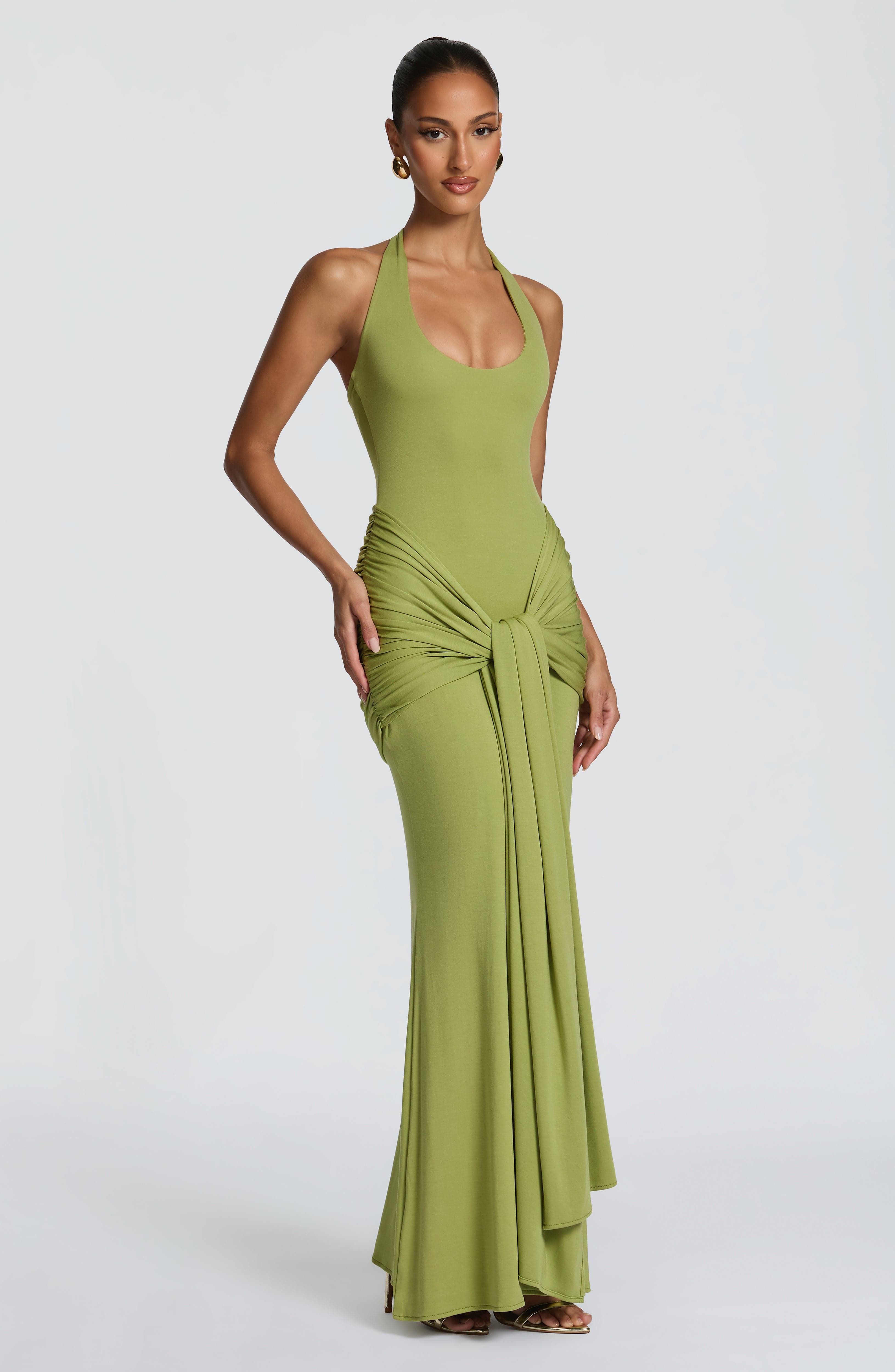 Cheryl Maxi Dress - Olive