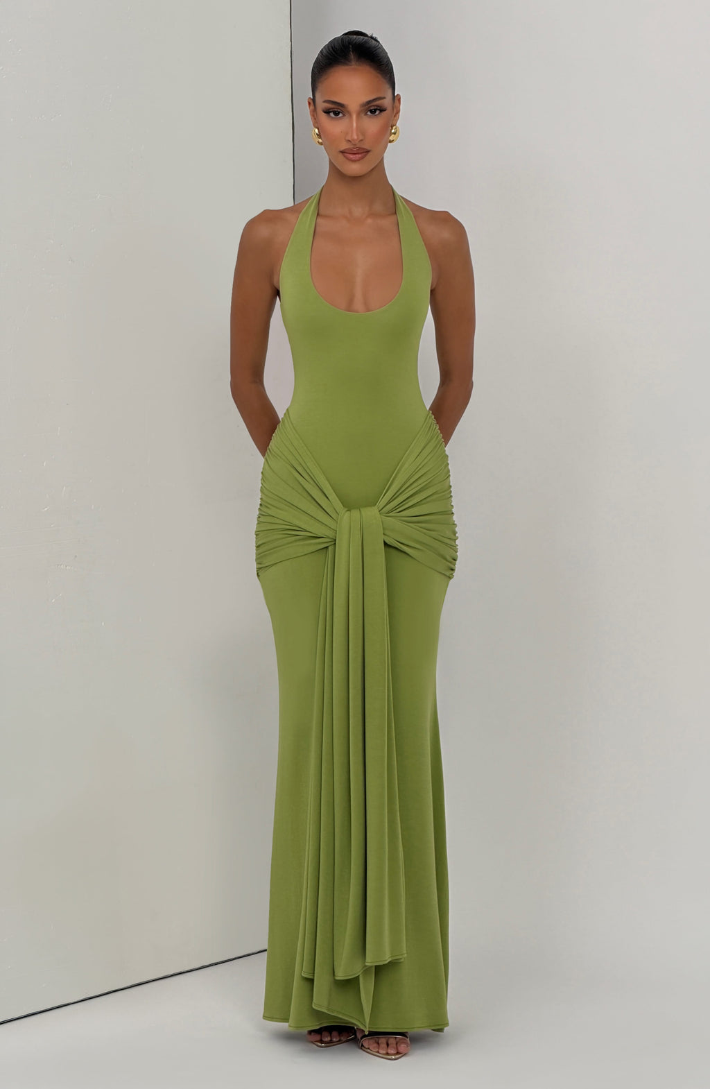 Cheryl Maxi Dress - Olive