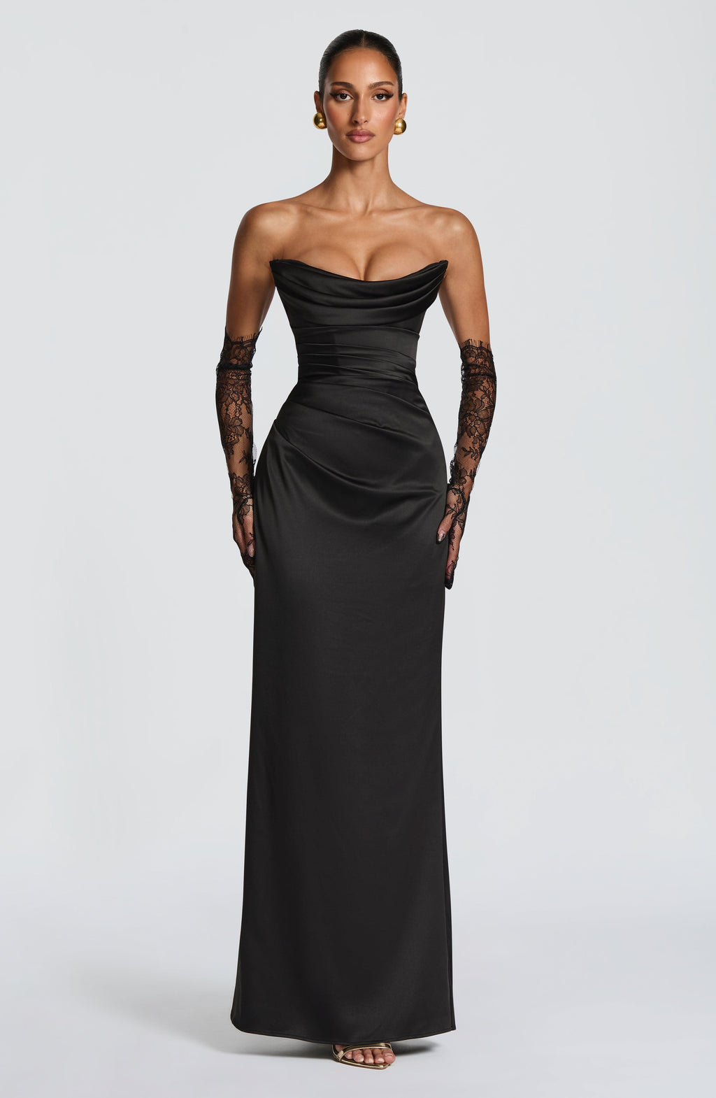 Saffron Maxi Dress - Black