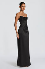 Saffron Maxi Dress - Black