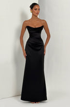 Saffron Maxi Dress - Black
