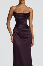 Saffron Maxi Dress - Plum