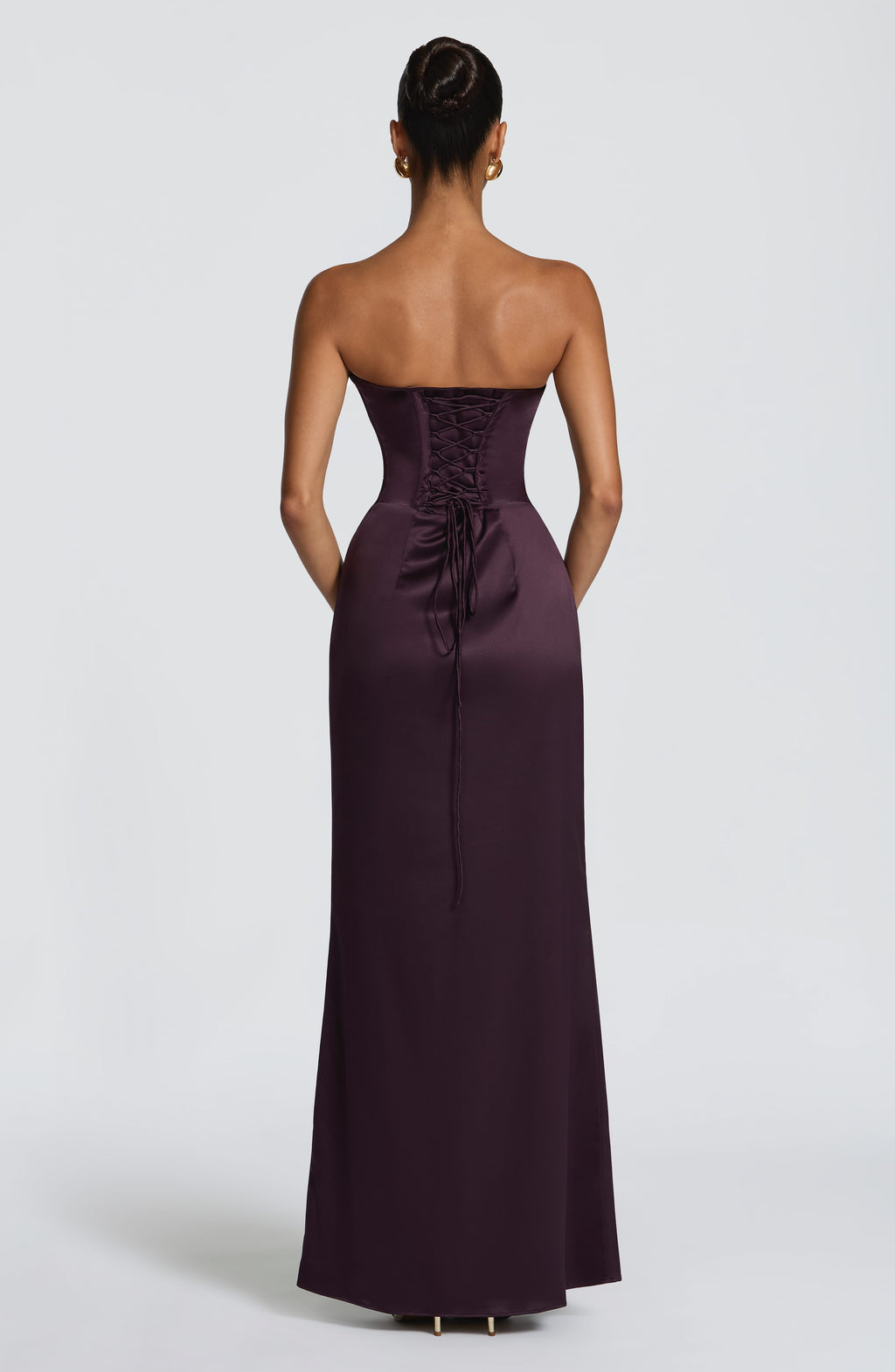 Saffron Maxi Dress - Plum