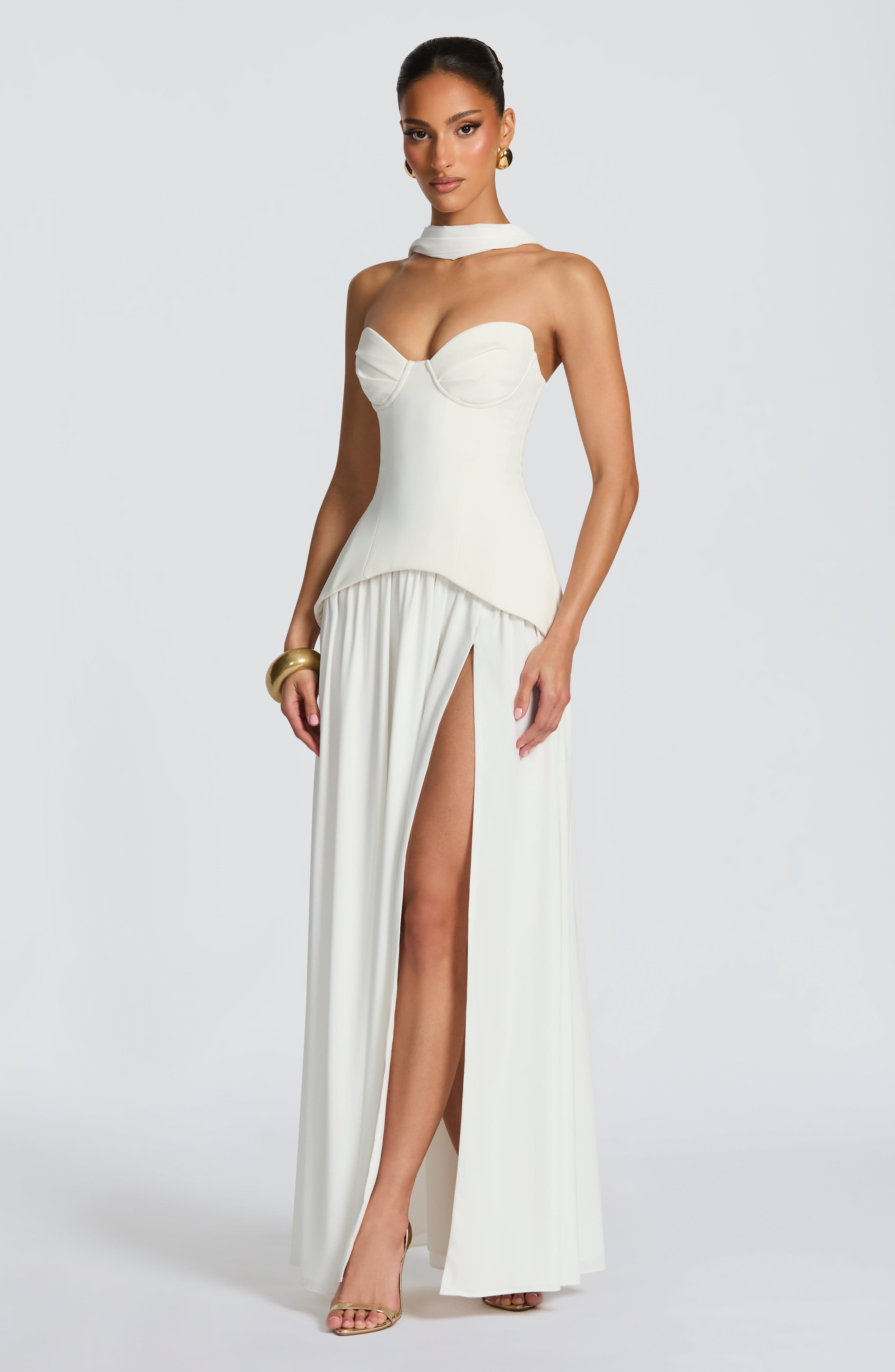 Ruby Maxi Dress - Ivory