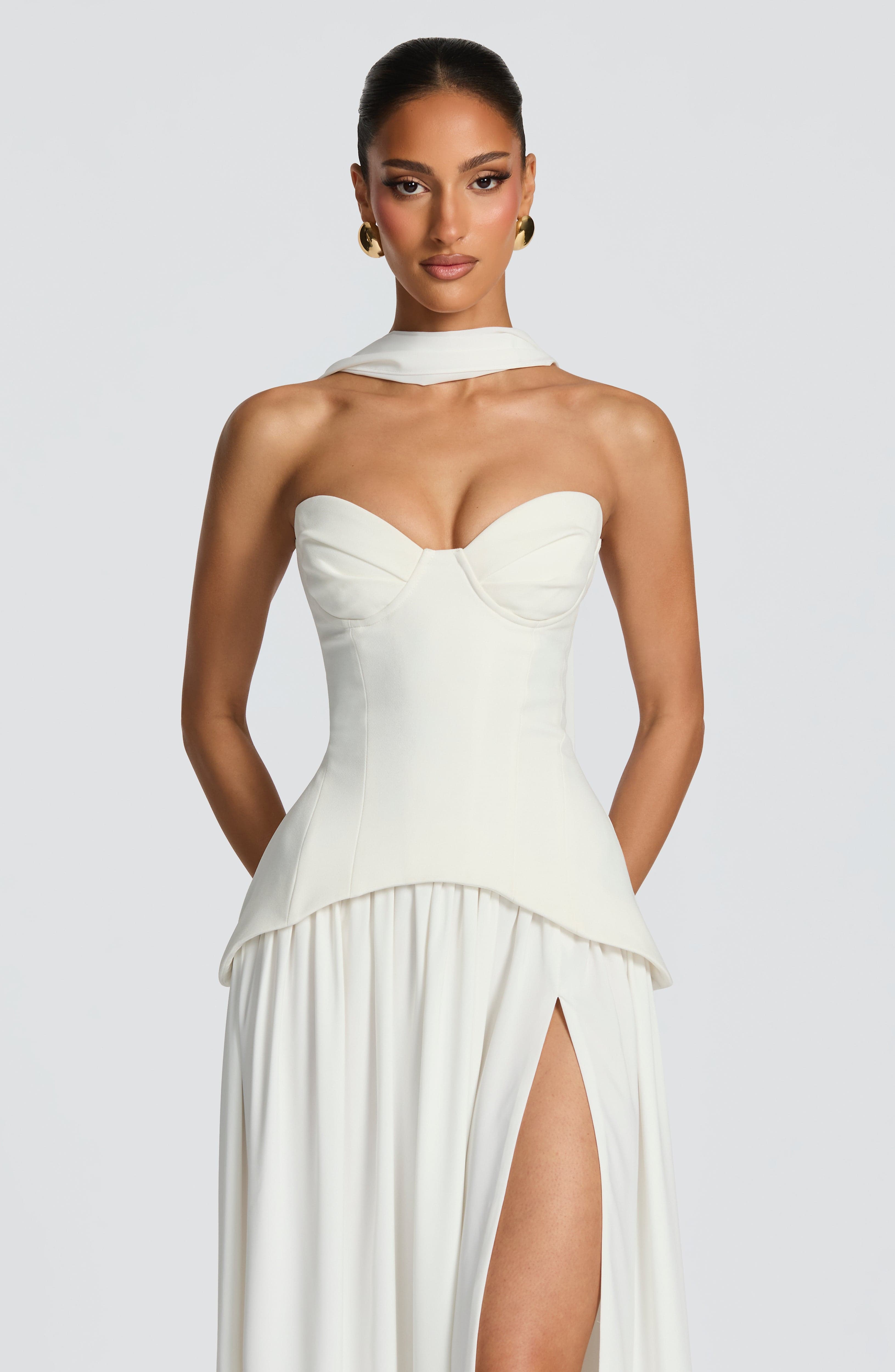 Ruby Maxi Dress - Ivory