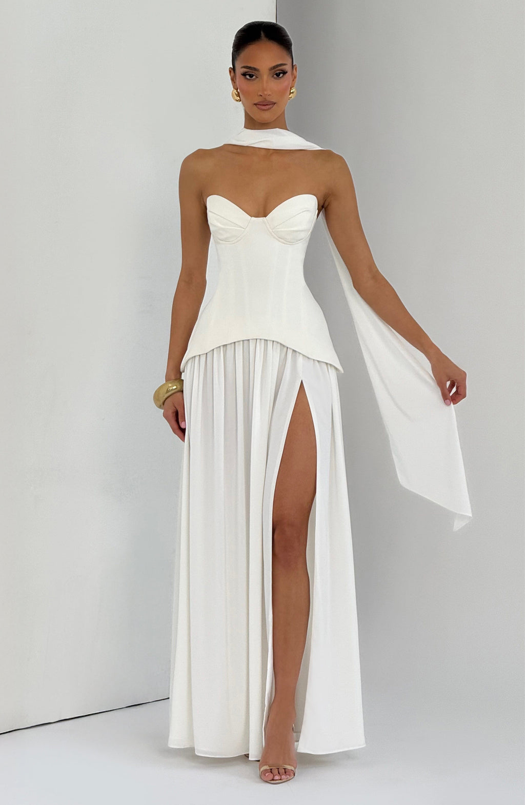 Ruby Maxi Dress - Ivory