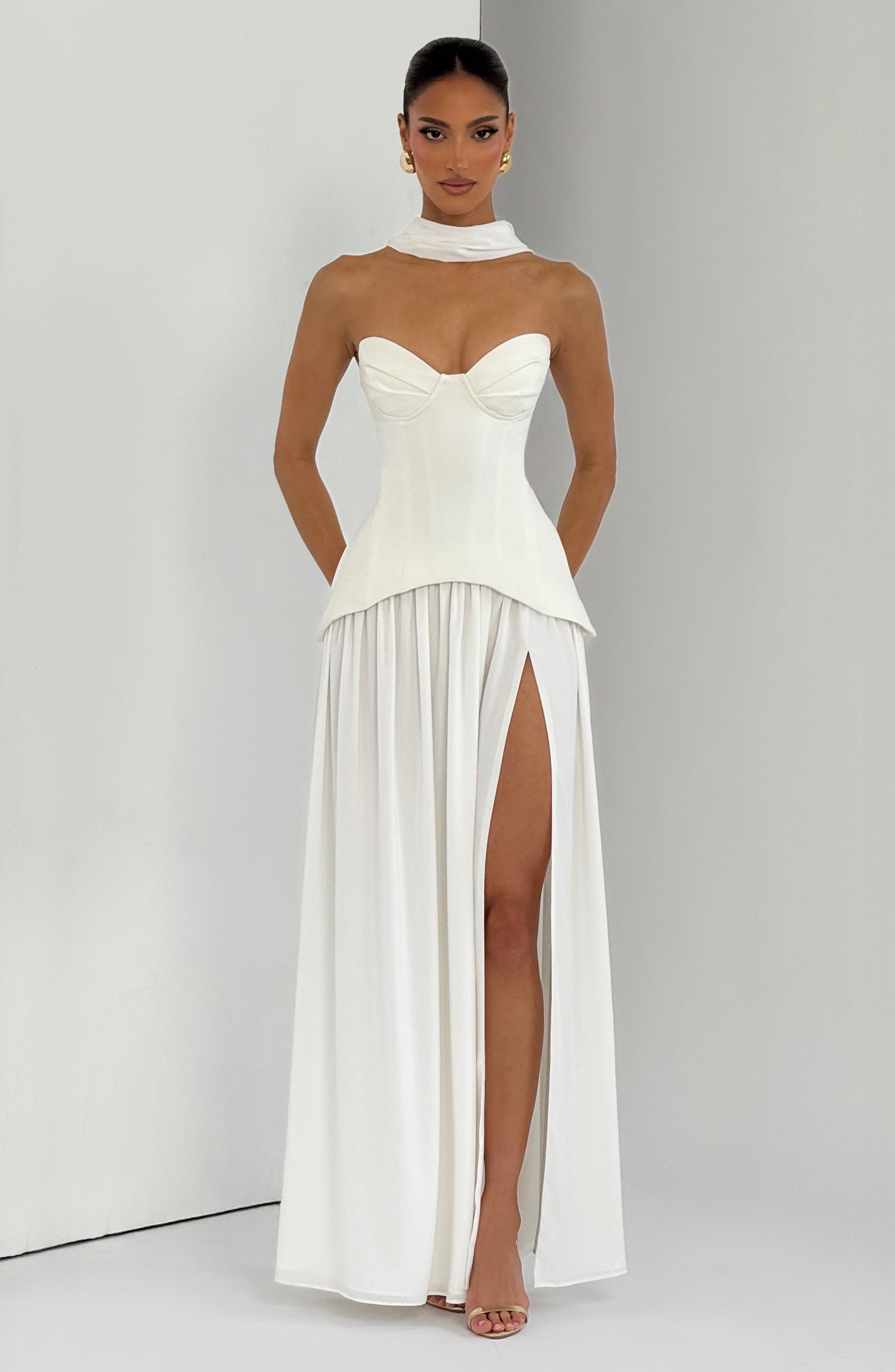 Ruby Maxi Dress - Ivory