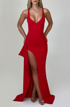 Harper Maxi Dress - Red