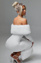 Harriet Midi Dress - Ivory