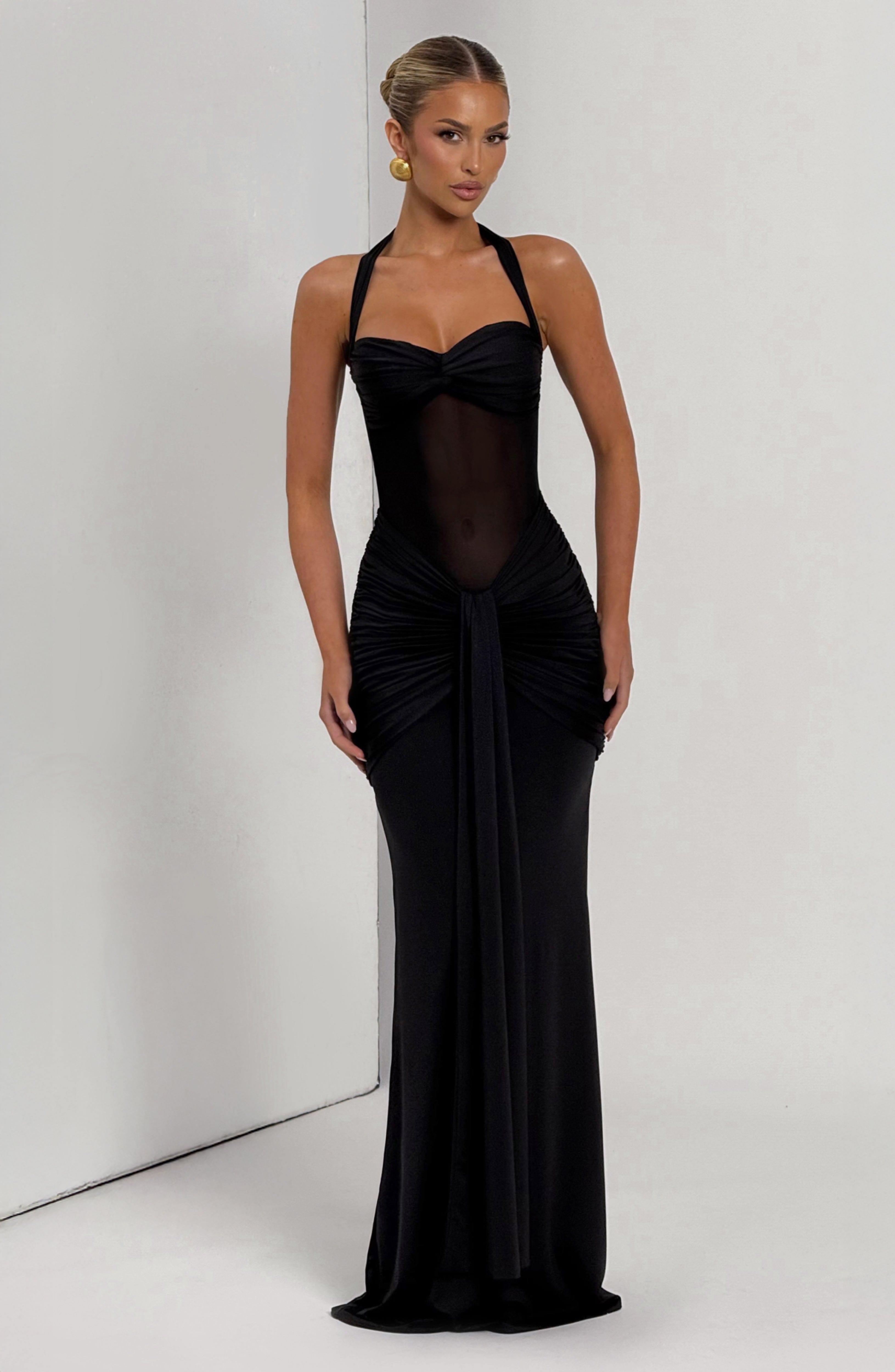 Aurora Maxi Dress - Black