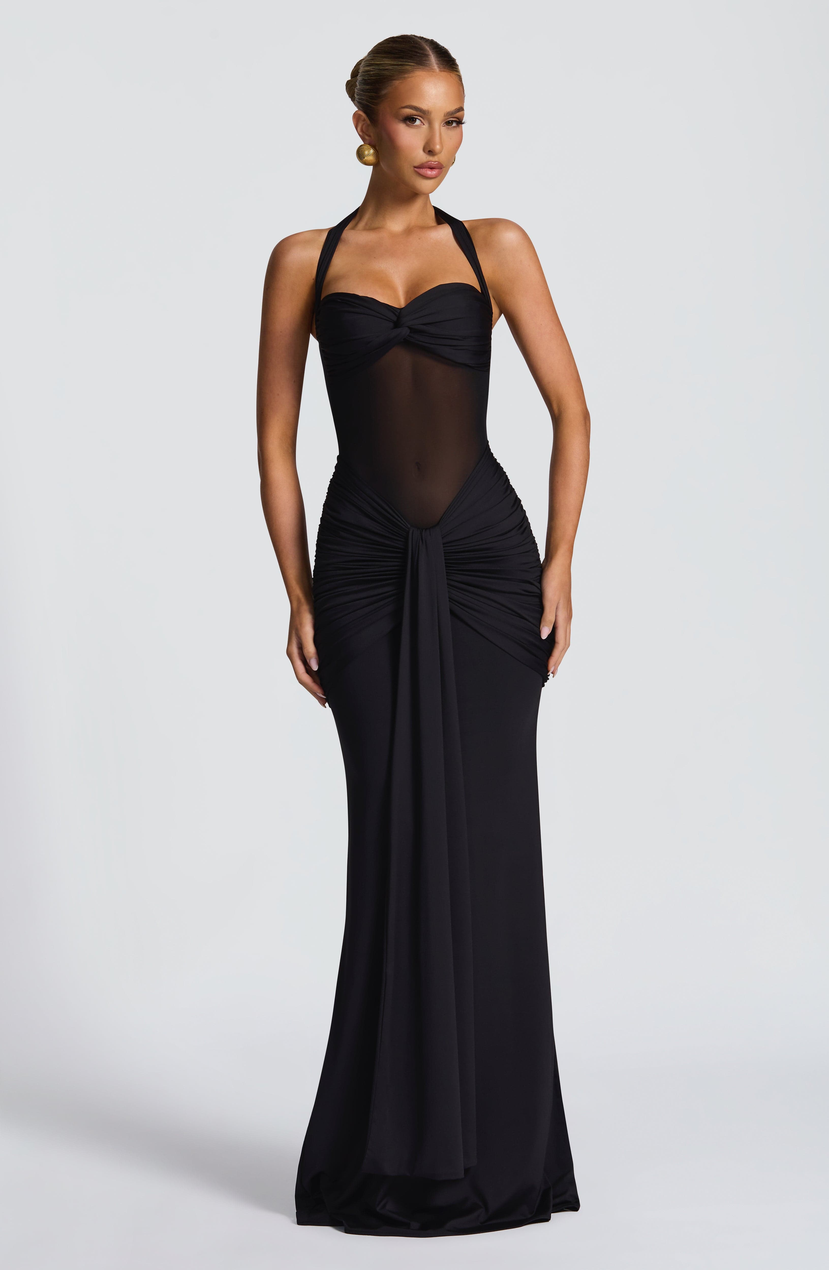 Aurora Maxi Dress - Black
