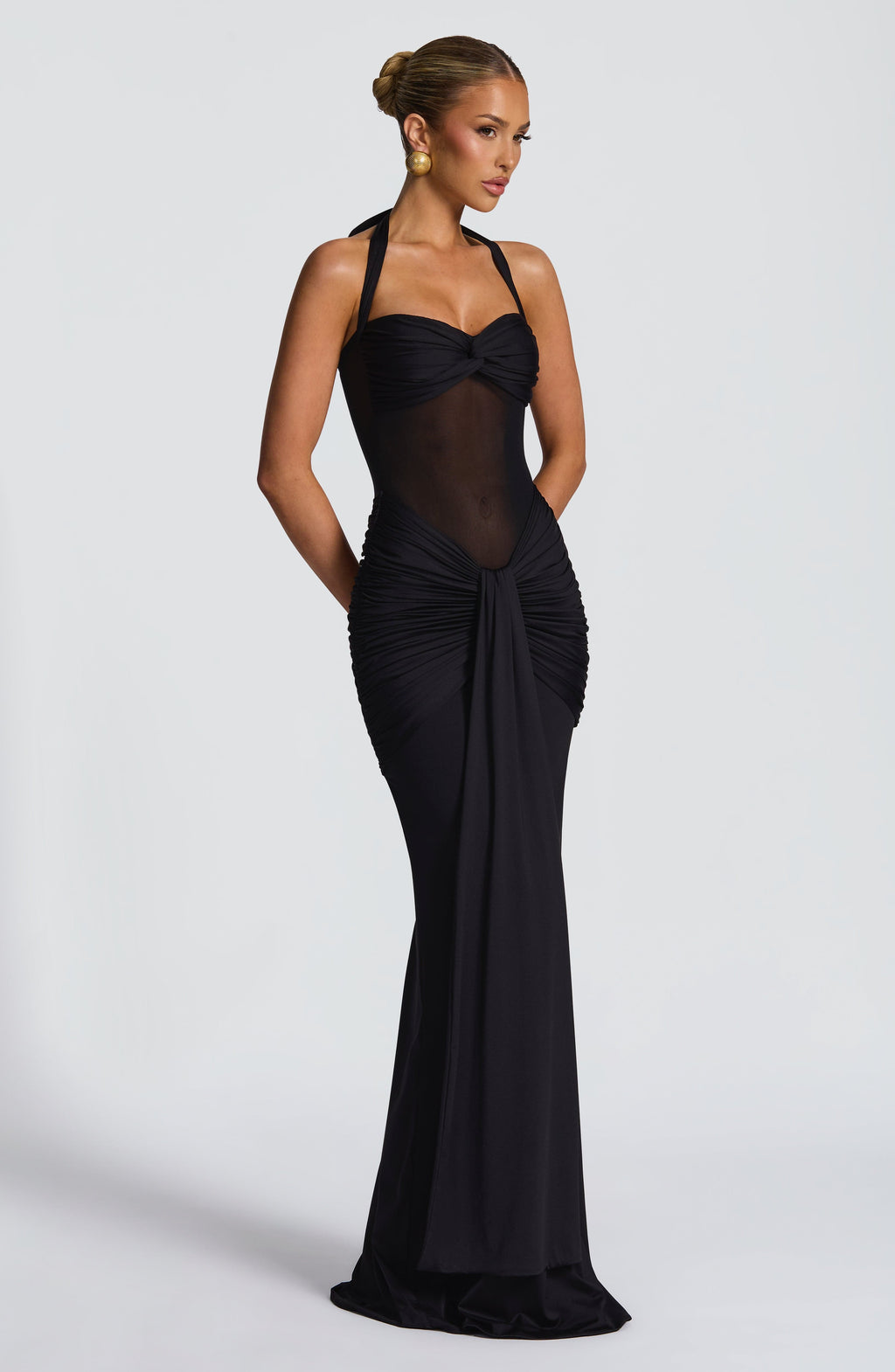 Aurora Maxi Dress - Black