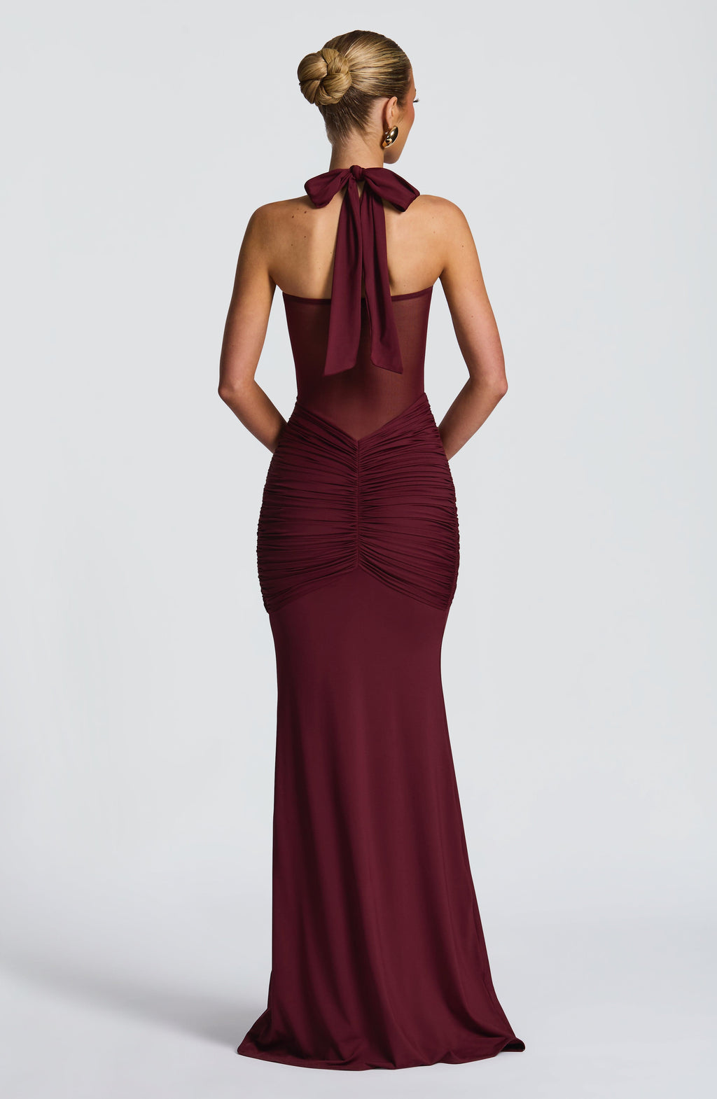 Aurora Maxi Dress - Cherry Lacquer