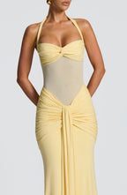 Aurora Maxi Dress - Lemon