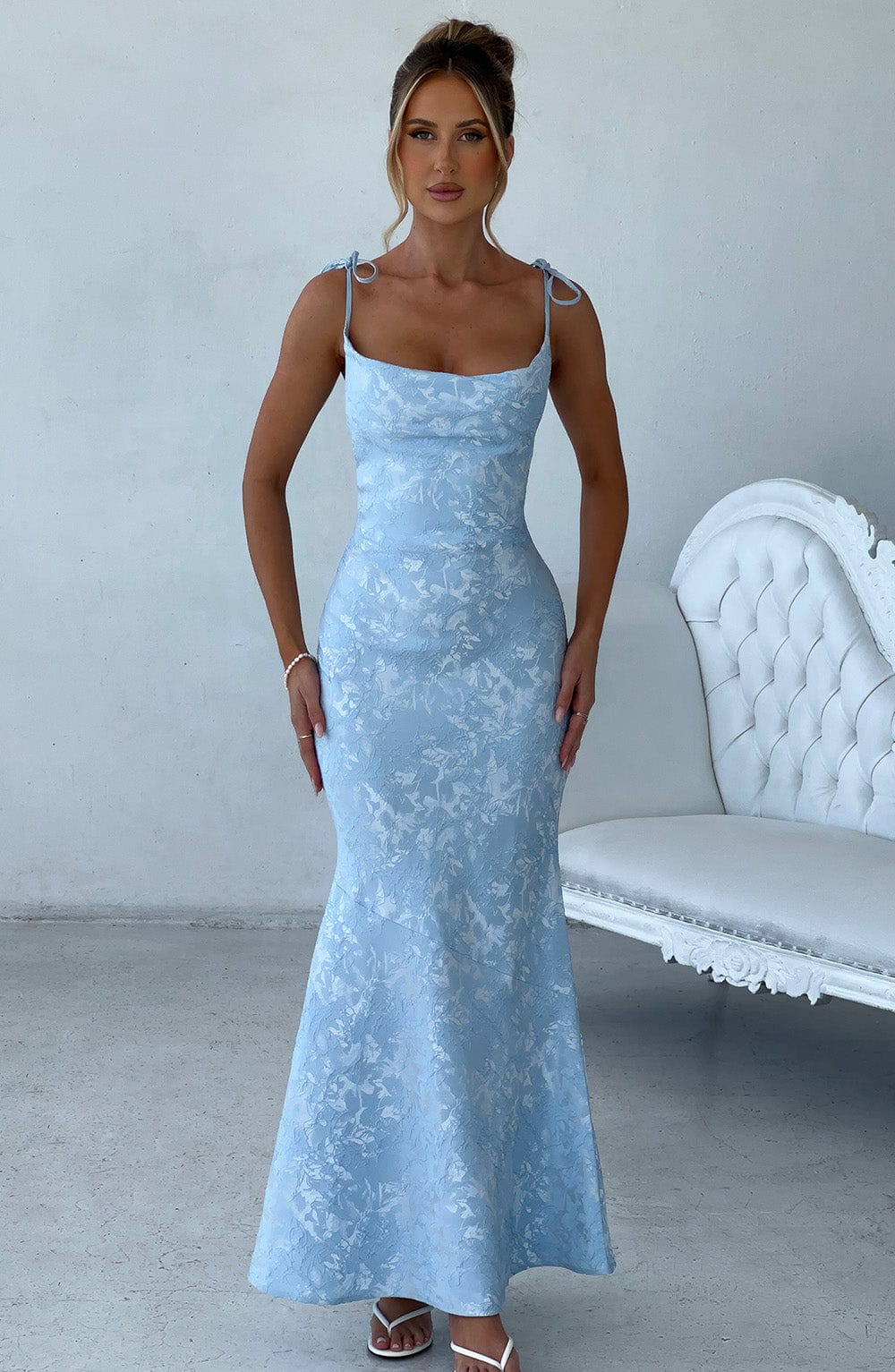Natalia Maxi Dress - Blue