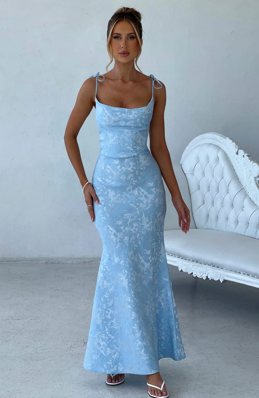Natalia Maxi Dress - Blue