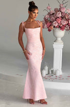 Olivia Maxi Dress - Blush
