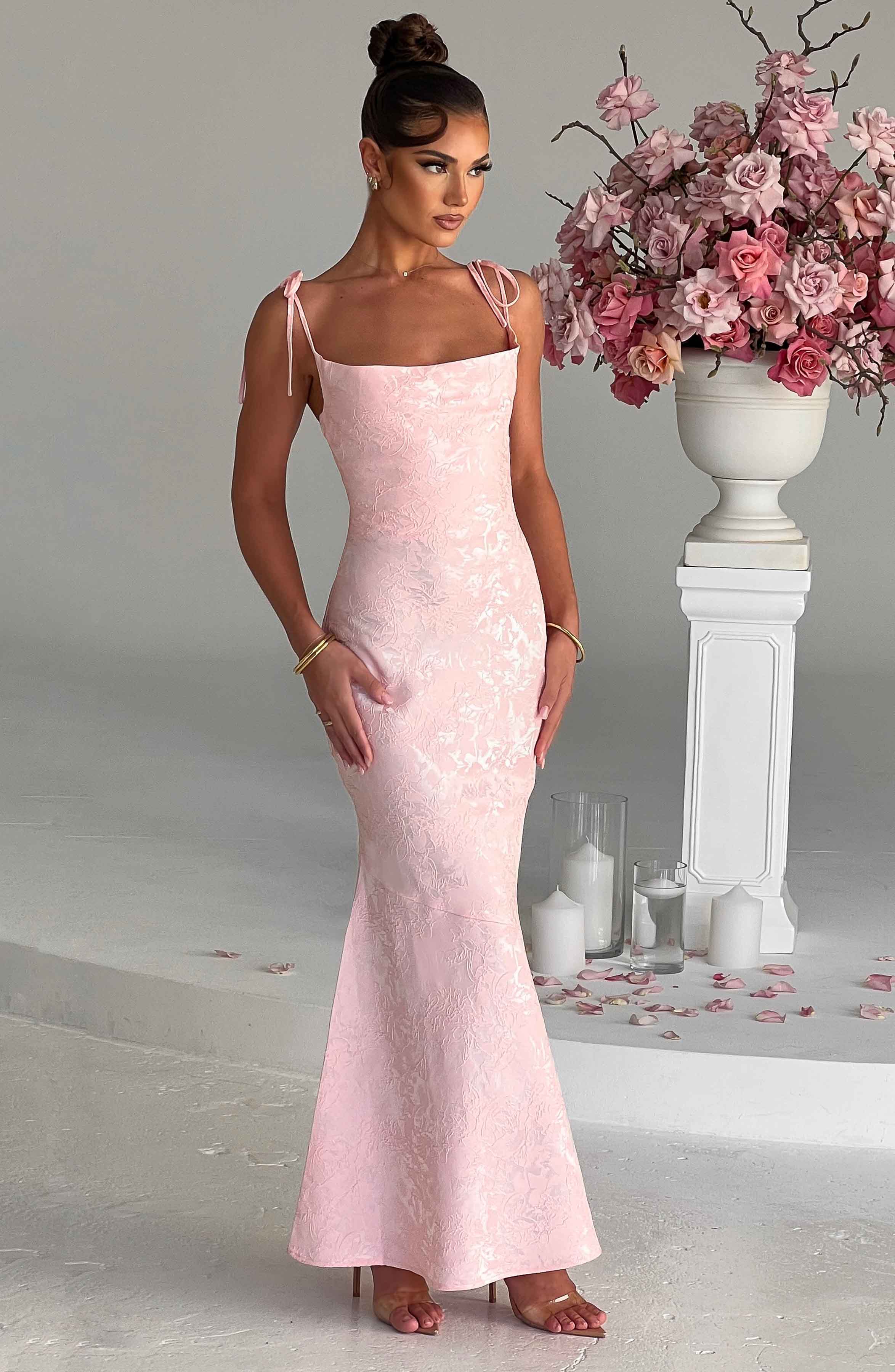 Olivia Maxi Dress - Blush