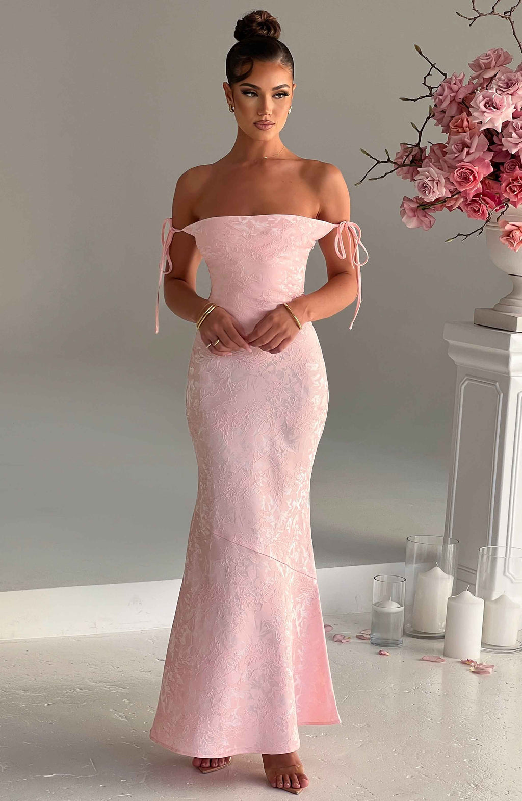 Olivia Maxi Dress - Blush