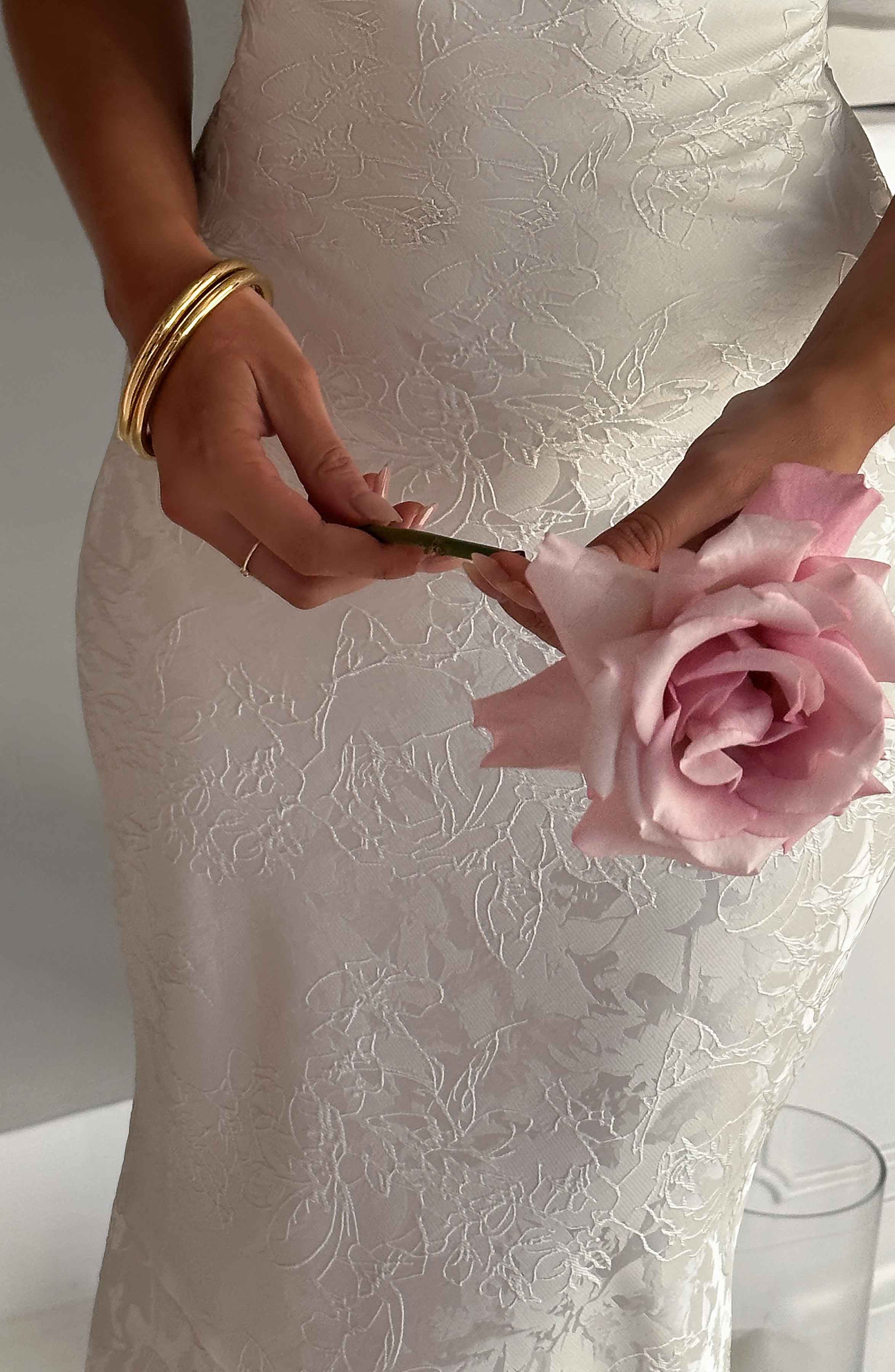 Olivia Maxi Dress - Ivory